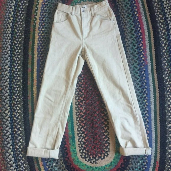 Uniqlo x Christophe Lemaire U REGULAR-FIT STRAIGHT JEANS Size 22 - Picture 7 of 8